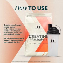 Creatine Monohydrate Powder - 0.5lb - Unflavored - Image 3