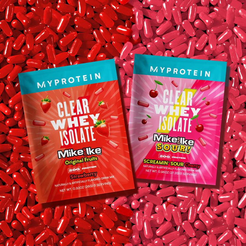 Clear Whey MIKE AND IKE® Flavors (Sample) - 0.88Oz - Strawberry - Product image