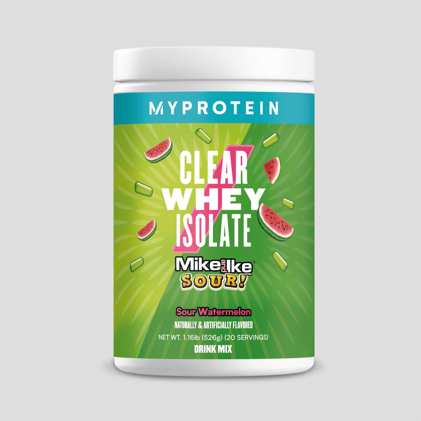Clear Whey MIKE AND IKE® Flavors - 1.1lb - Sour Watermelon - Product image