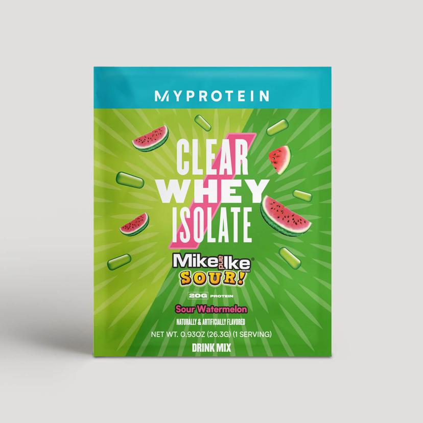 Clear Whey MIKE AND IKE® Flavors (Sample) - 0.88Oz - Sour Watermelon - Product image