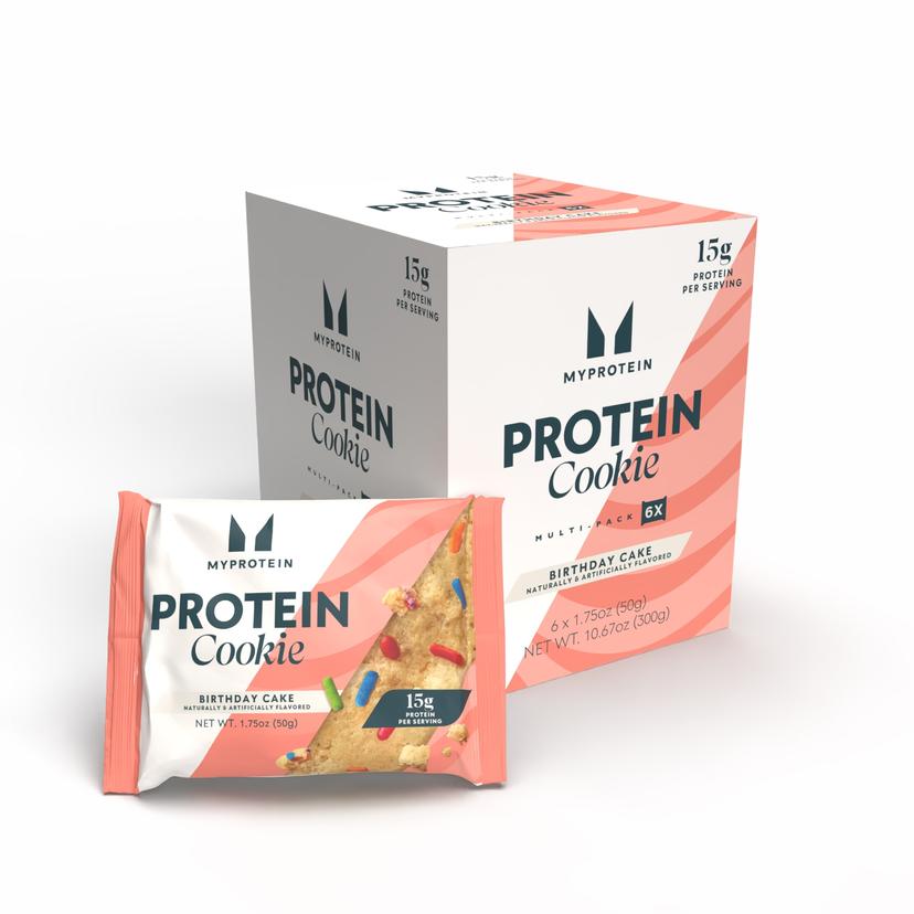 Protein Cookie - 6 x 60g - Birthday Cake - Product image