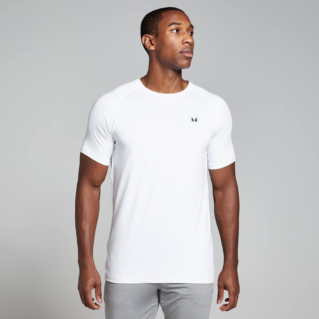 MP Men's Training Short Sleeve T-Shirt - White - S