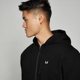 MP Men's Rest Day Zip Through Hoodie - Black - S - Image 3