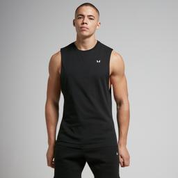 MP Men's Rest Day Drop Armhole Tank Top - Black - M - Image 1