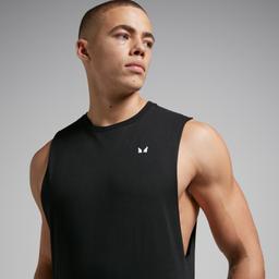 MP Men's Rest Day Drop Armhole Tank Top - Black - M - Image 3