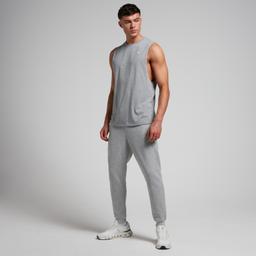 MP Men's Rest Day Drop Armhole Tank Top - Grey Marl - M - Image 2