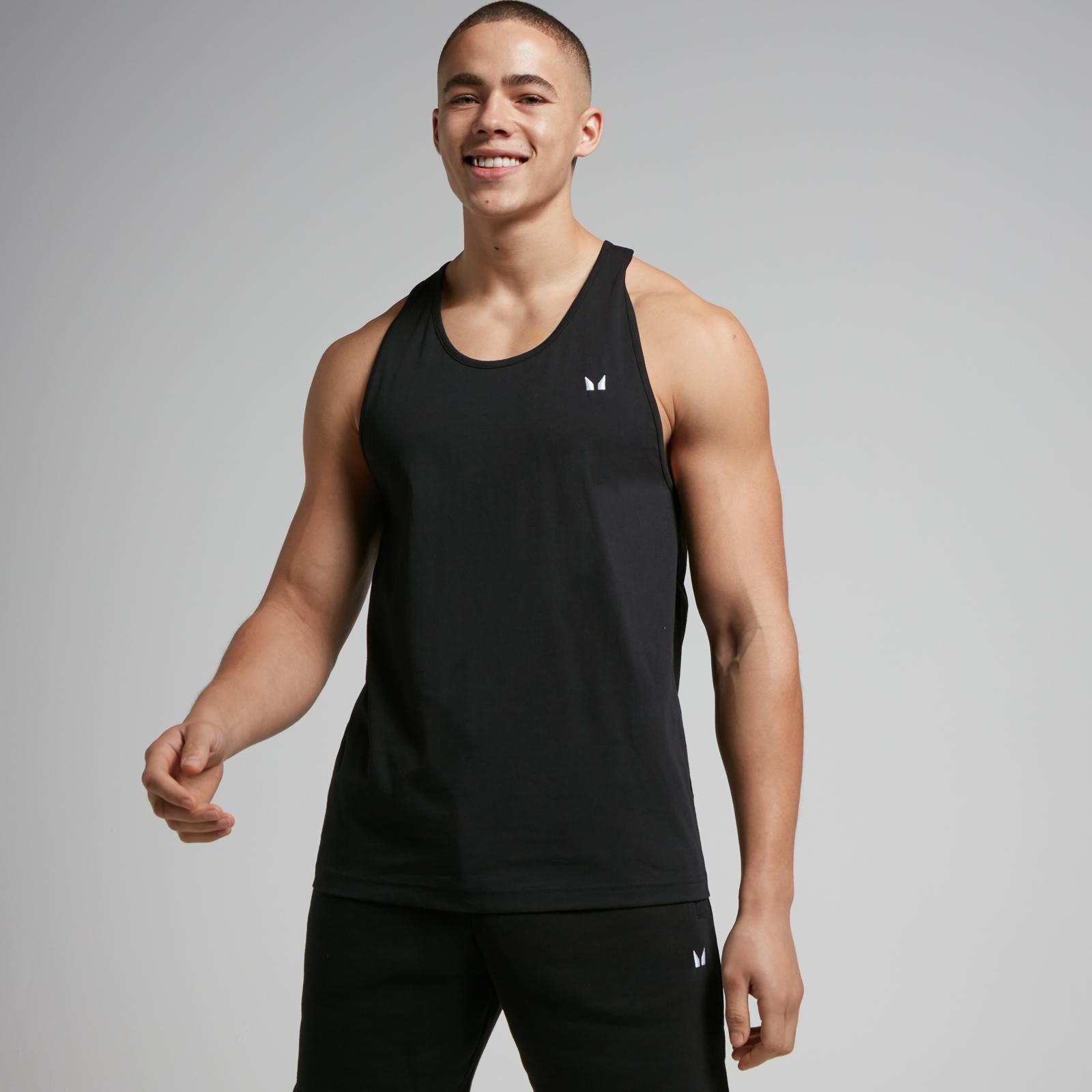 MP Men's Cotton Vest - Black - S - Product image