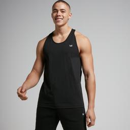 MP Men's Cotton Vest - Black - S - Image 1