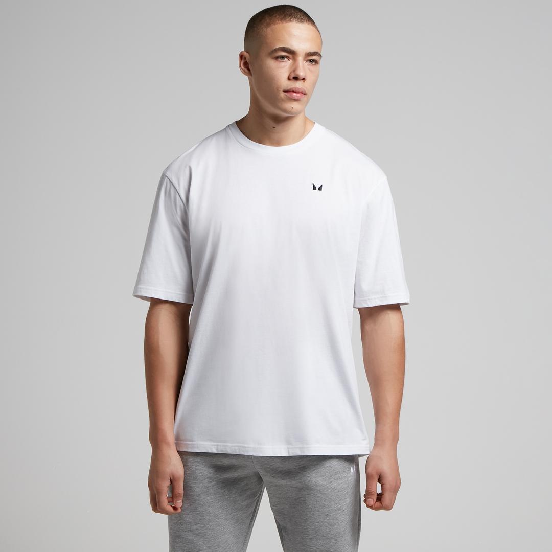 MP Men's Rest Day Oversized T-Shirt - White - S