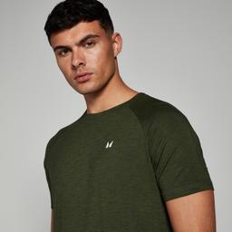 MP Men's Performance Short Sleeve T-Shirt - Army Green Marl - S - Image 3
