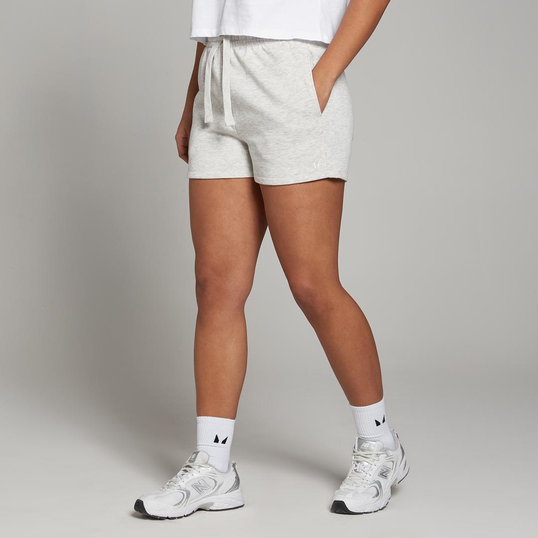 MP Women's Basics Sweatshorts - Light Grey Mar - XS