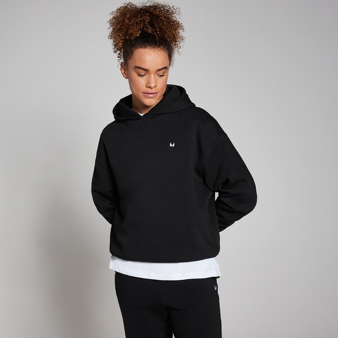 MP Women's Basics Oversized Hoodie - Black - XS