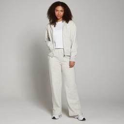 MP Women's Basics Zip Through Hoodie - Light Grey Marl - S - Image 2
