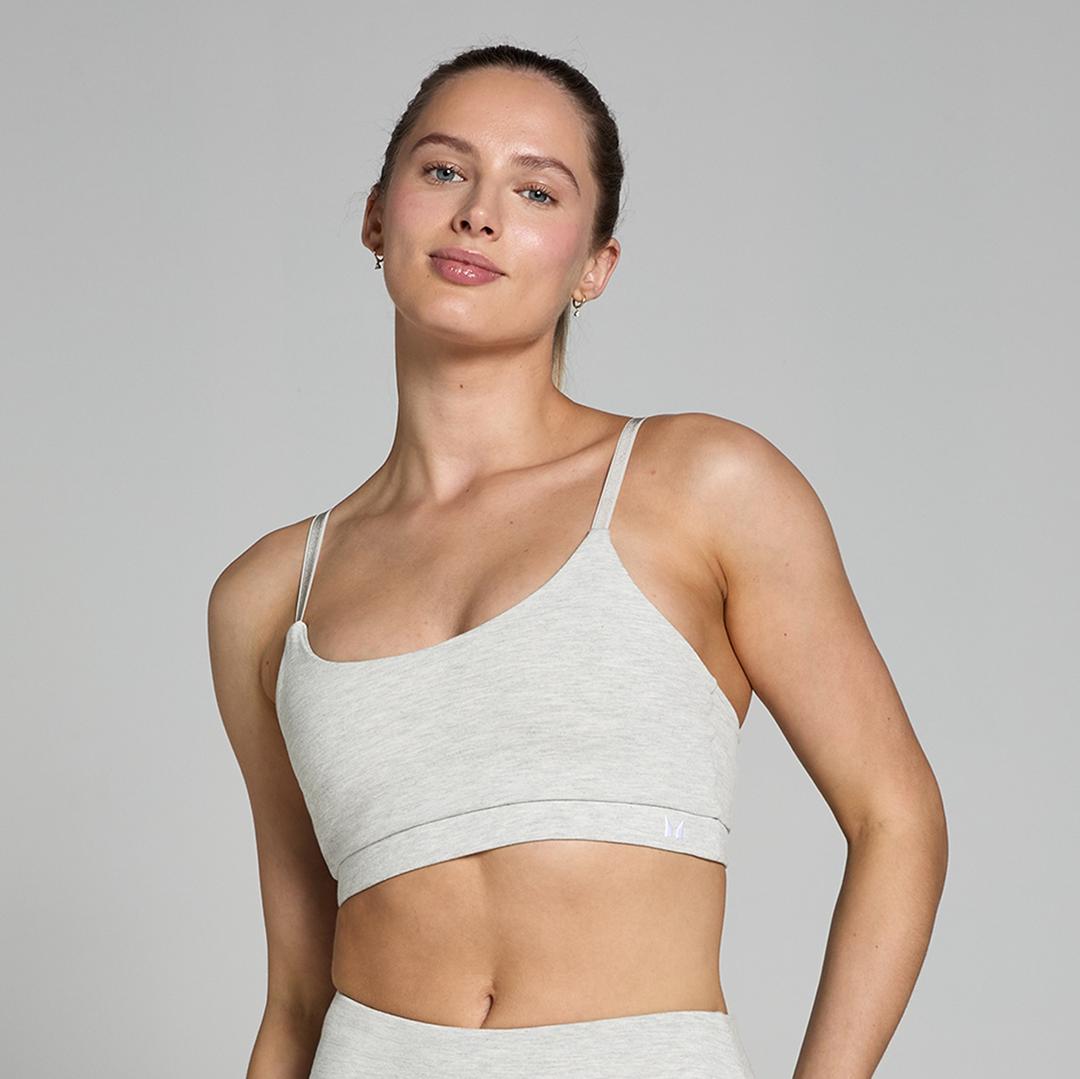 MP Women's Basics Bra - Light Grey Marl - S