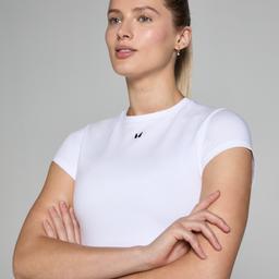 MP Women's Basics Body Fit Short Sleeve T-Shirt - White - XS - Image 3