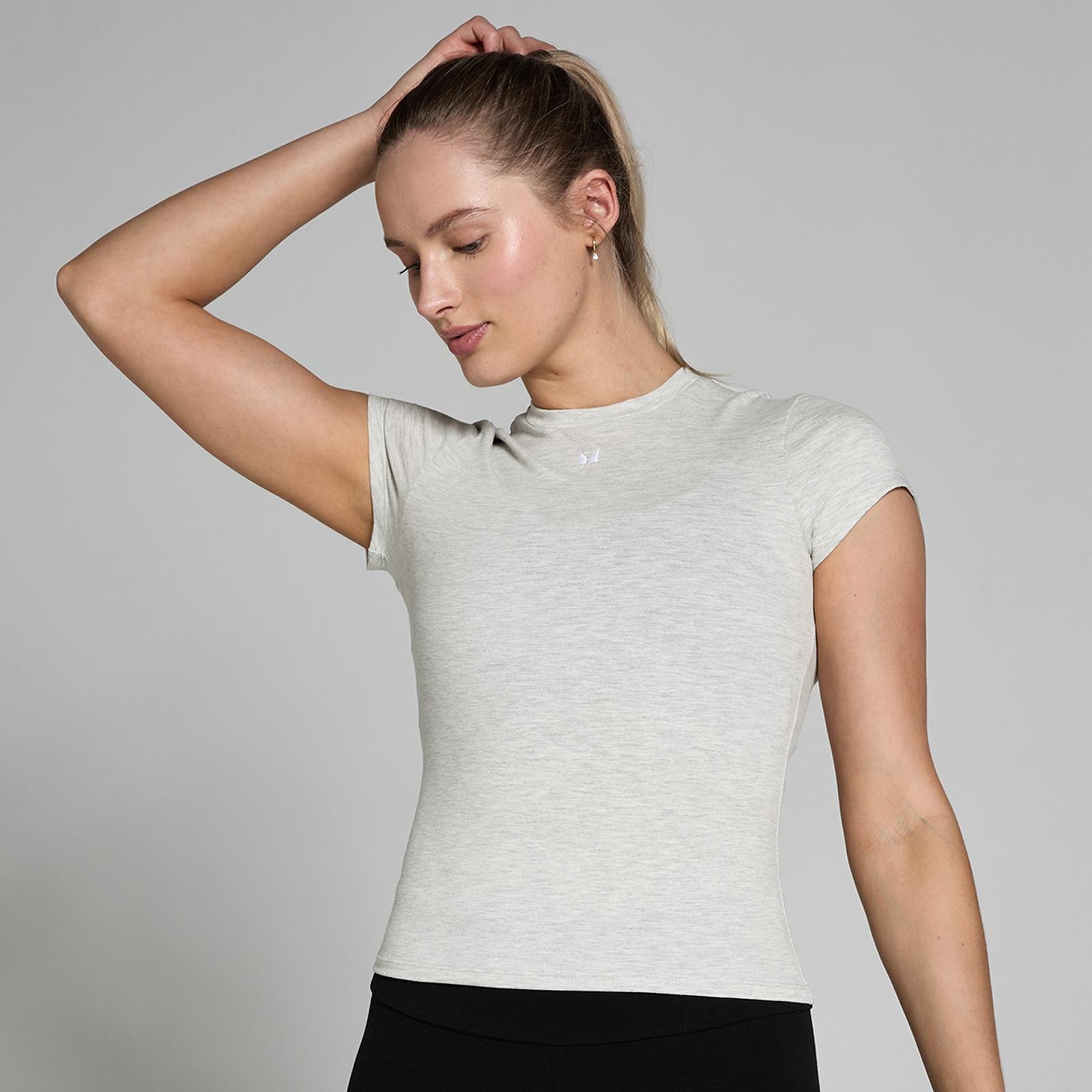 MP Women's Basics Body Fit Short Sleeve T-Shirt - Light Grey Marl - M - Product image