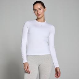 MP Women's Basics Body Fit Long Sleeve T-Shirt - White - M - Image 1