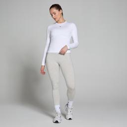 MP Women's Basics Body Fit Long Sleeve T-Shirt - White - M - Image 2
