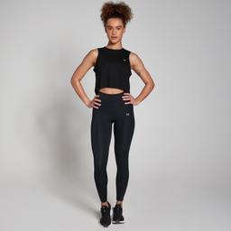 MP Women's Training Cropped Vest - Black - L - Image 2