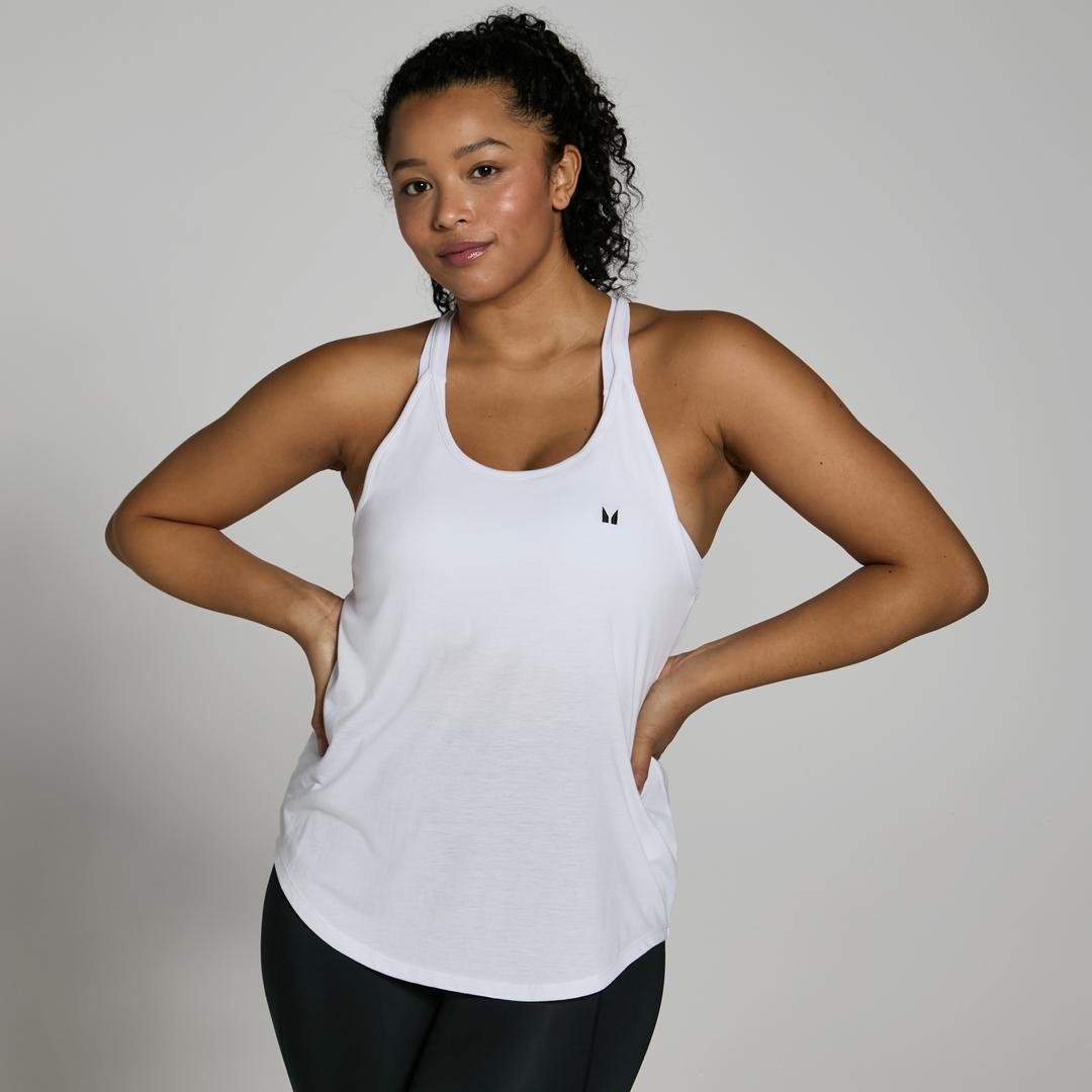 MP Women's Training Strappy Vest - White - XS