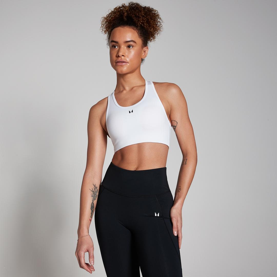 MP Women's Training Racerback Sports Bra - White - XS
