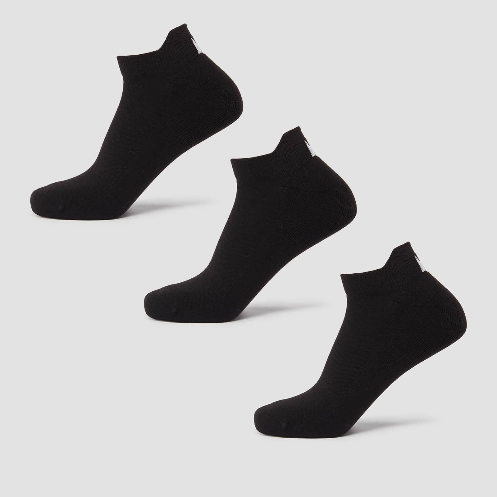 MP Unisex Trainer Socks (3 Pack) - Black - UK 9-11 - Product image
