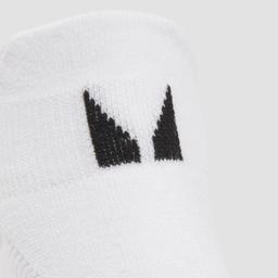 MP Unisex Trainer Socks (3 Pack) - White - UK 9-11 - Image 2