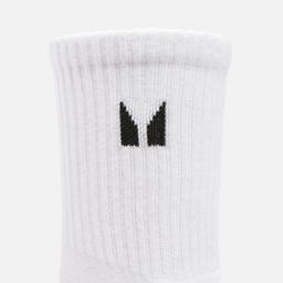 MP Unisex Crew Socks (3 Pack) - White - UK 2-5 - Image 2