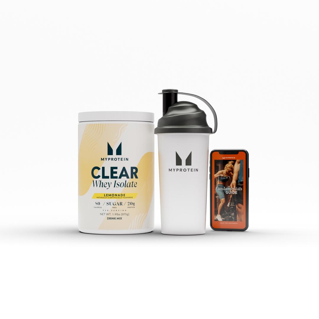 Clear Protein Bundle - Shaker - Lemonade