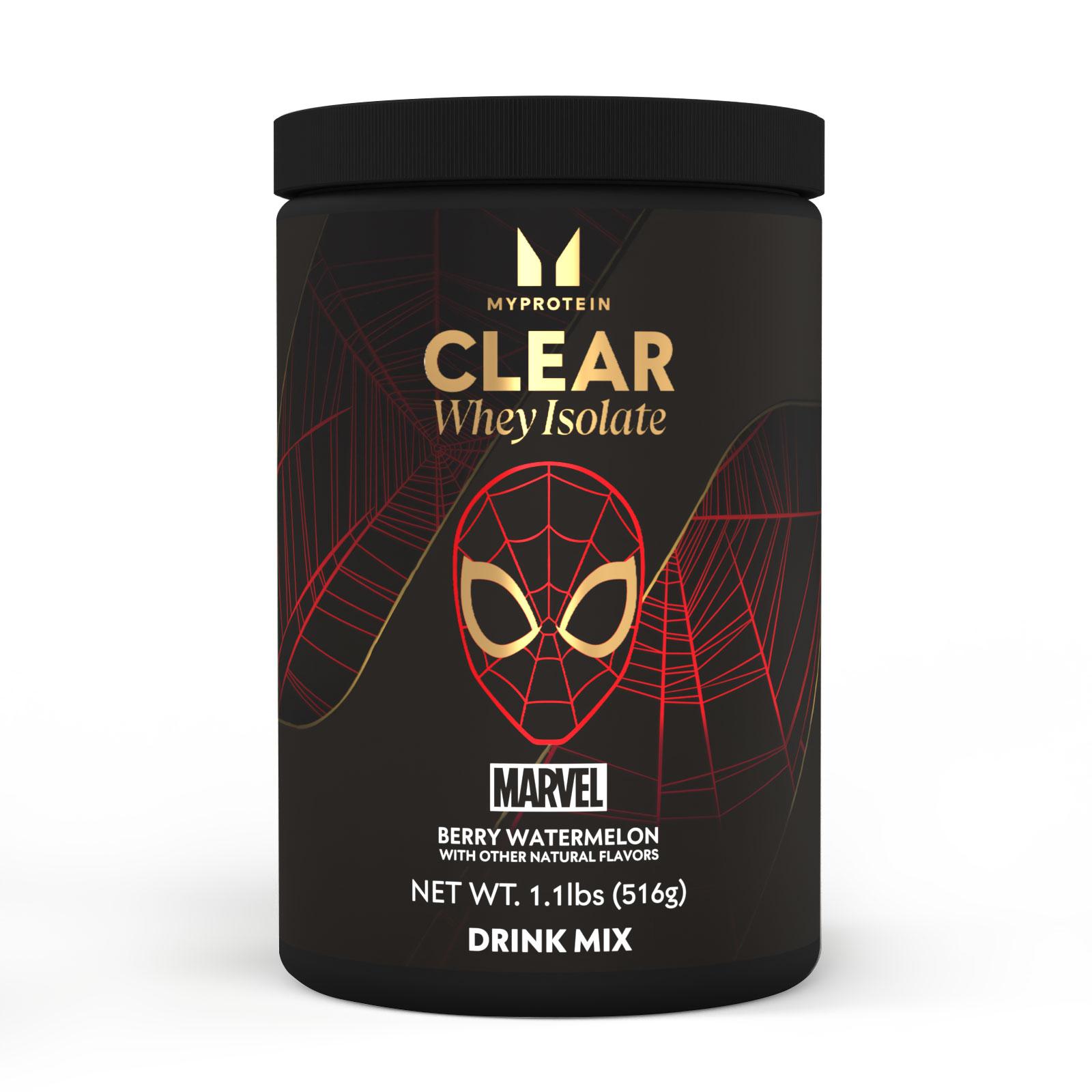 Myprotein Clear Whey Isolate - MARVEL - 20servings - Spider-Man - Berry Watermelon - Product image