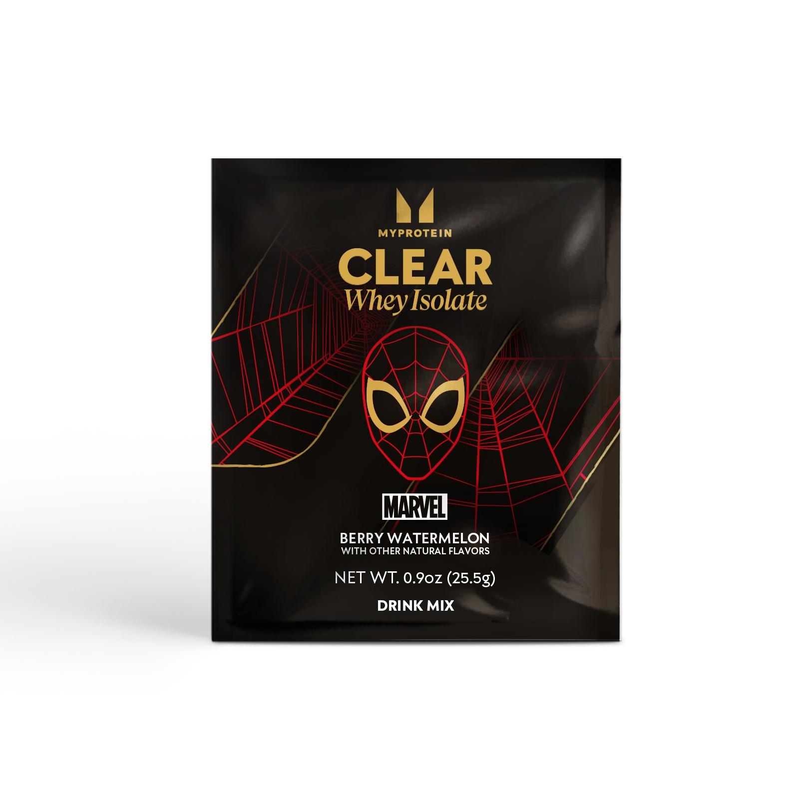 Myprotein Clear Whey Isolate - MARVEL (Sample) - 1servings - Spider-Man - Berry Watermelon - Product image