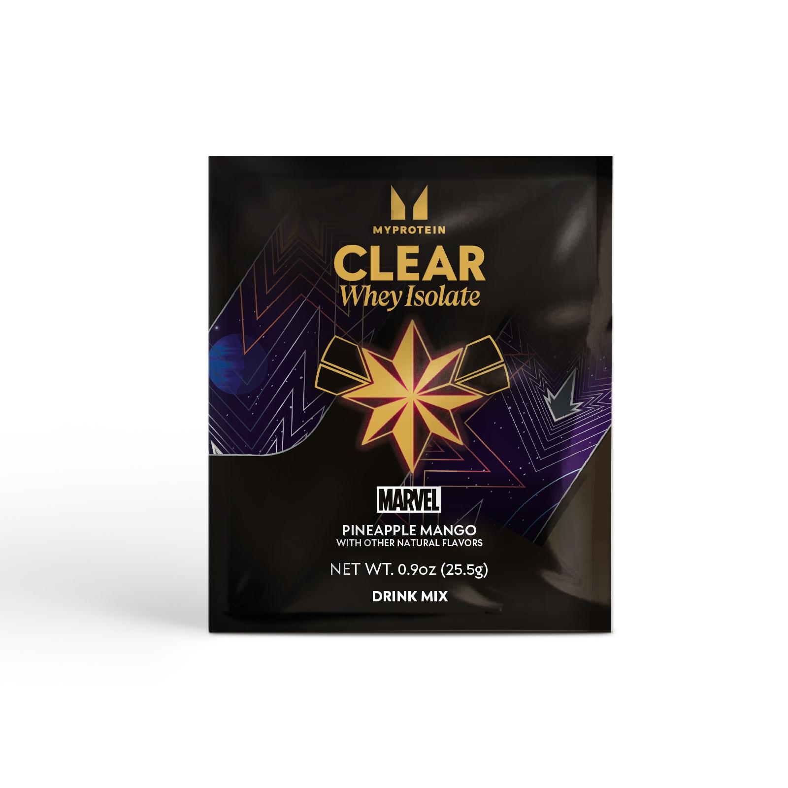 Myprotein Clear Whey Isolate - MARVEL (Sample) - 1servings - Captain Marvel - Mango Pineapple - Product image