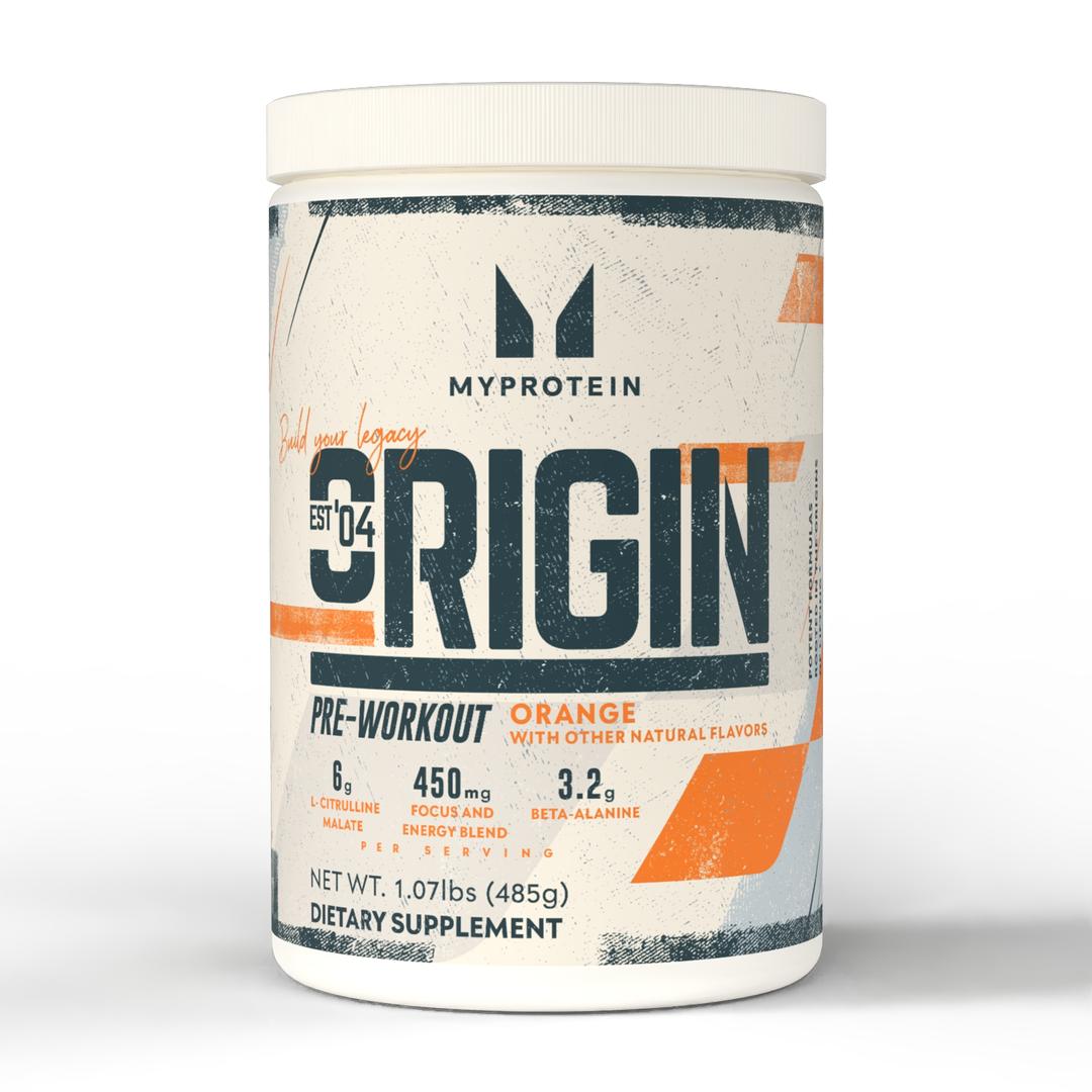 Origin Pre-Workout - 30servings - Orange
