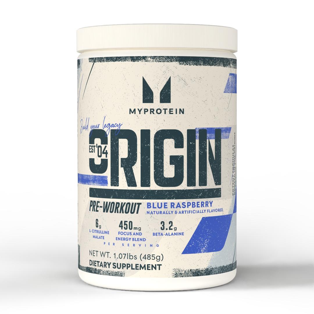 Origin Pre-Workout - 30servings - Blue Raspberry