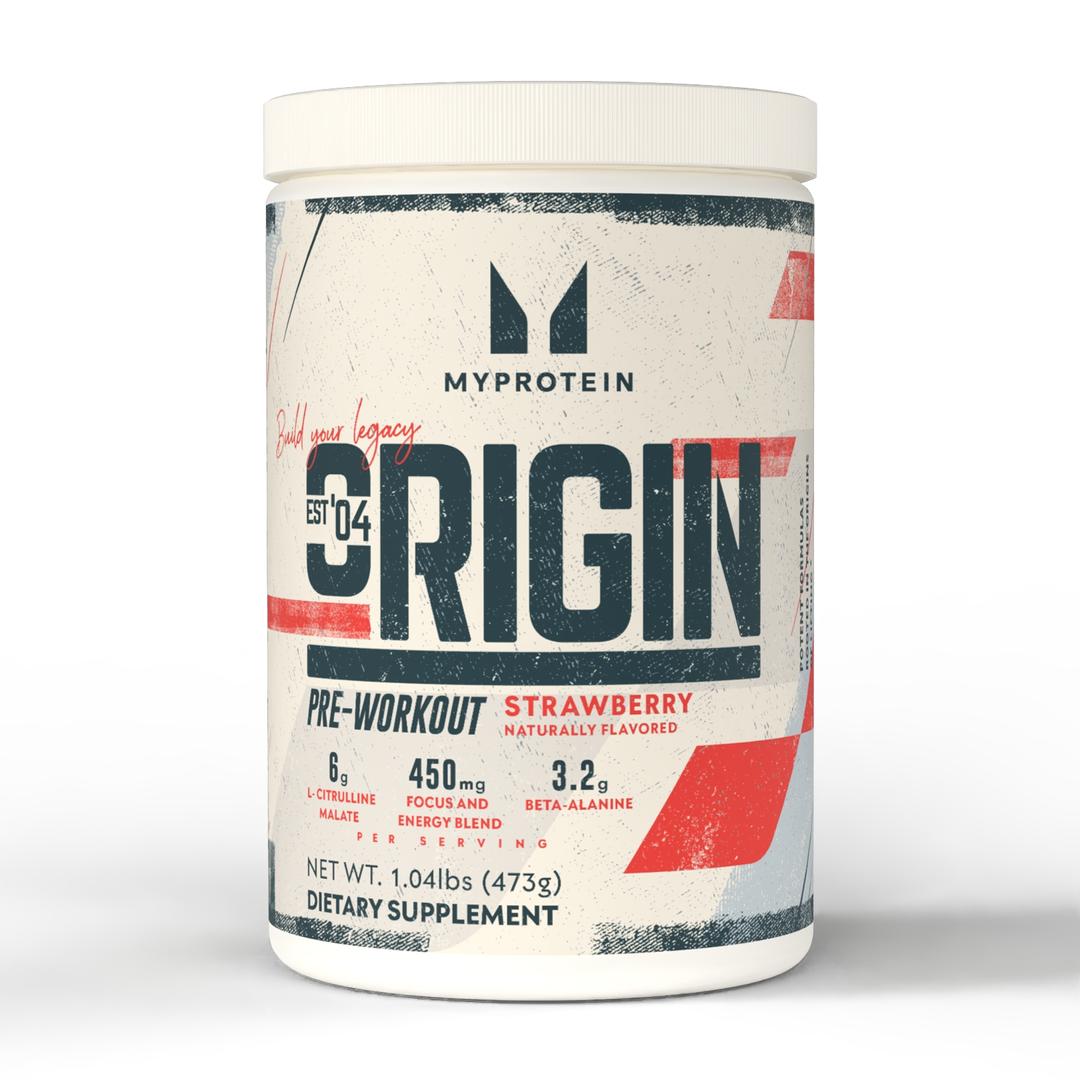 Origin Pre-Workout - 30servings - Strawberry