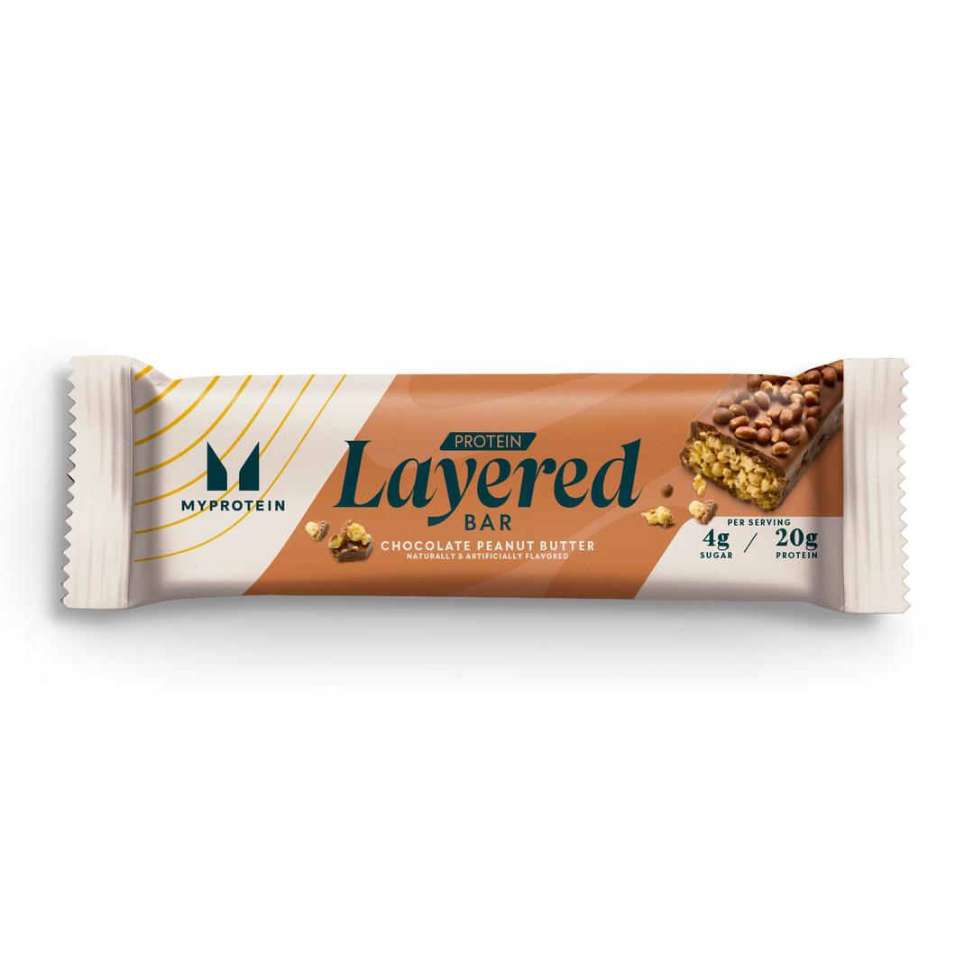 Layered Bar Single - 1Bars - Peanut