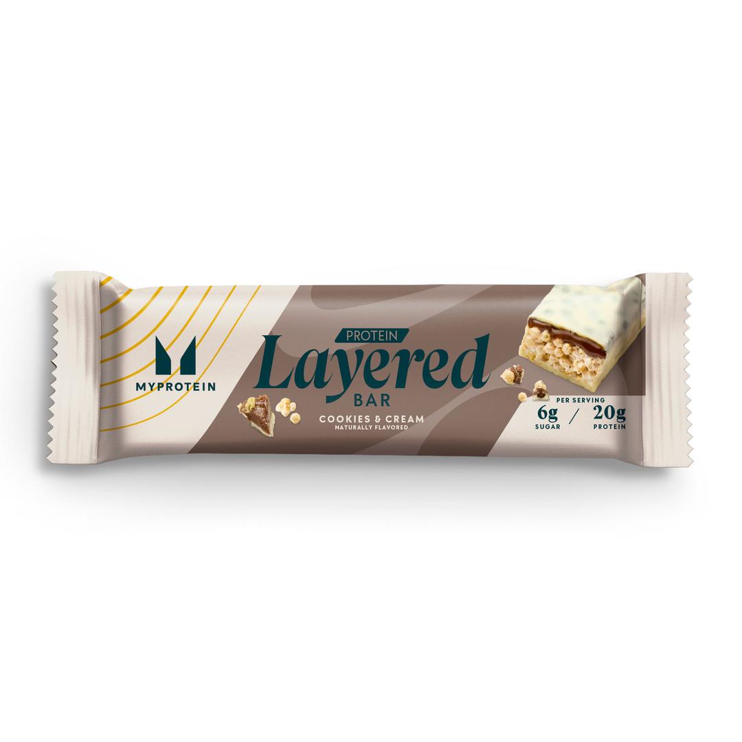 Layered Bar Single - 1Bars - Cookies and Cream