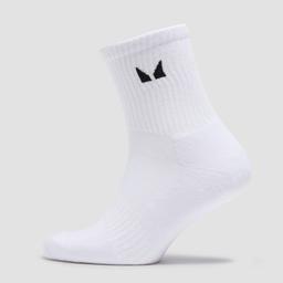 MP Unisex Crew Socks (3 Pack) - Black/White - UK 6-8 - Image 2