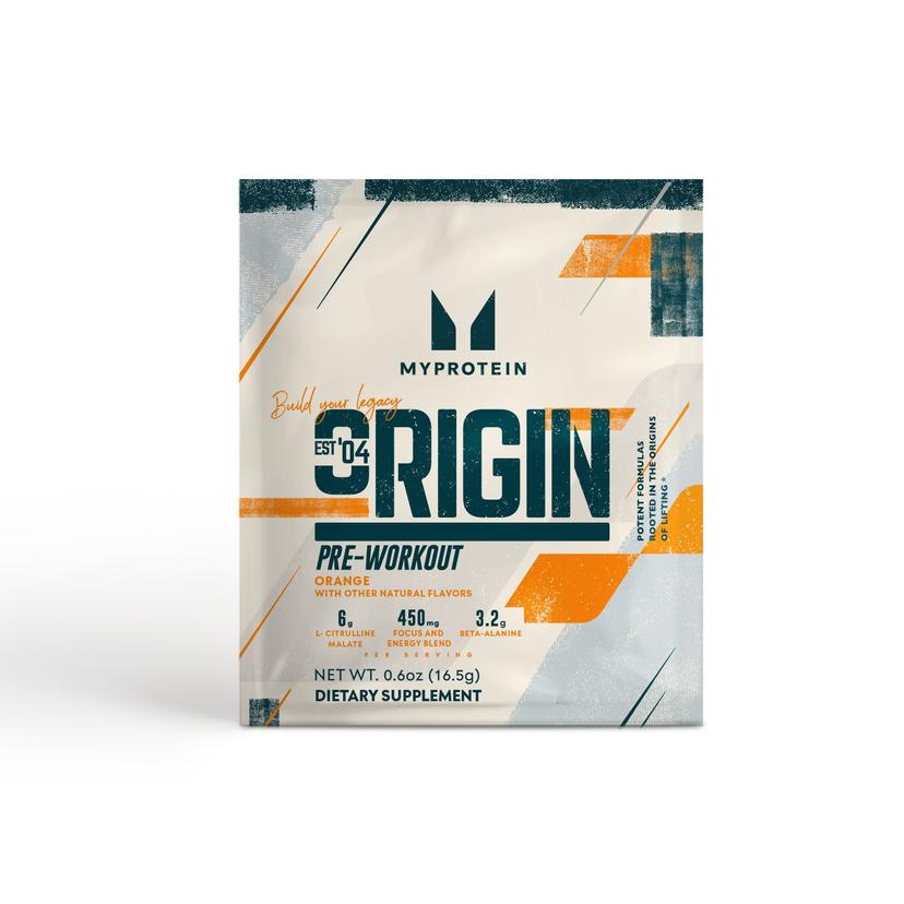 Origin Pre-Workout Sample - 1servings - Orange