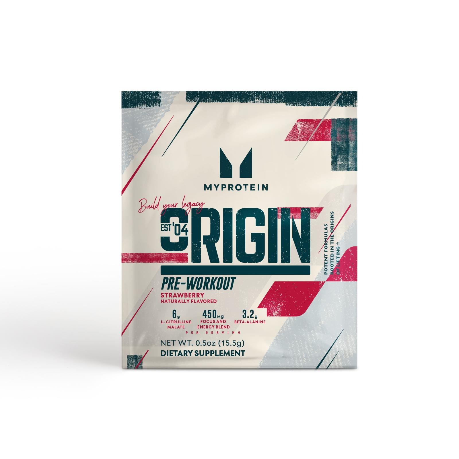 Origin Pre-Workout Sample - 1servings - Strawberry - Product image