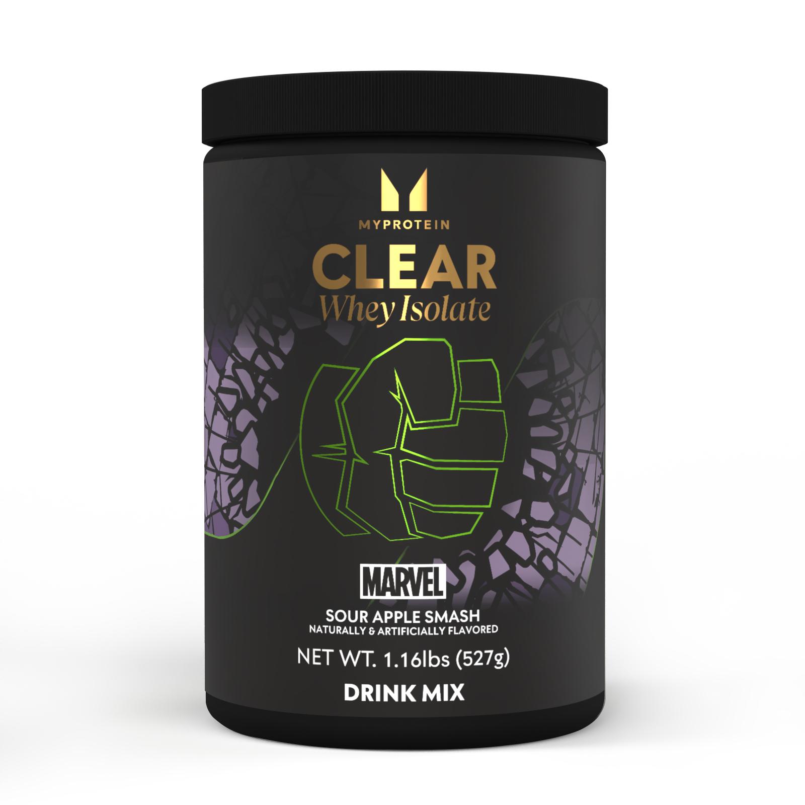 Myprotein Clear Whey Isolate - MARVEL - 20servings - Hulk - Sour DragonApple - Product image