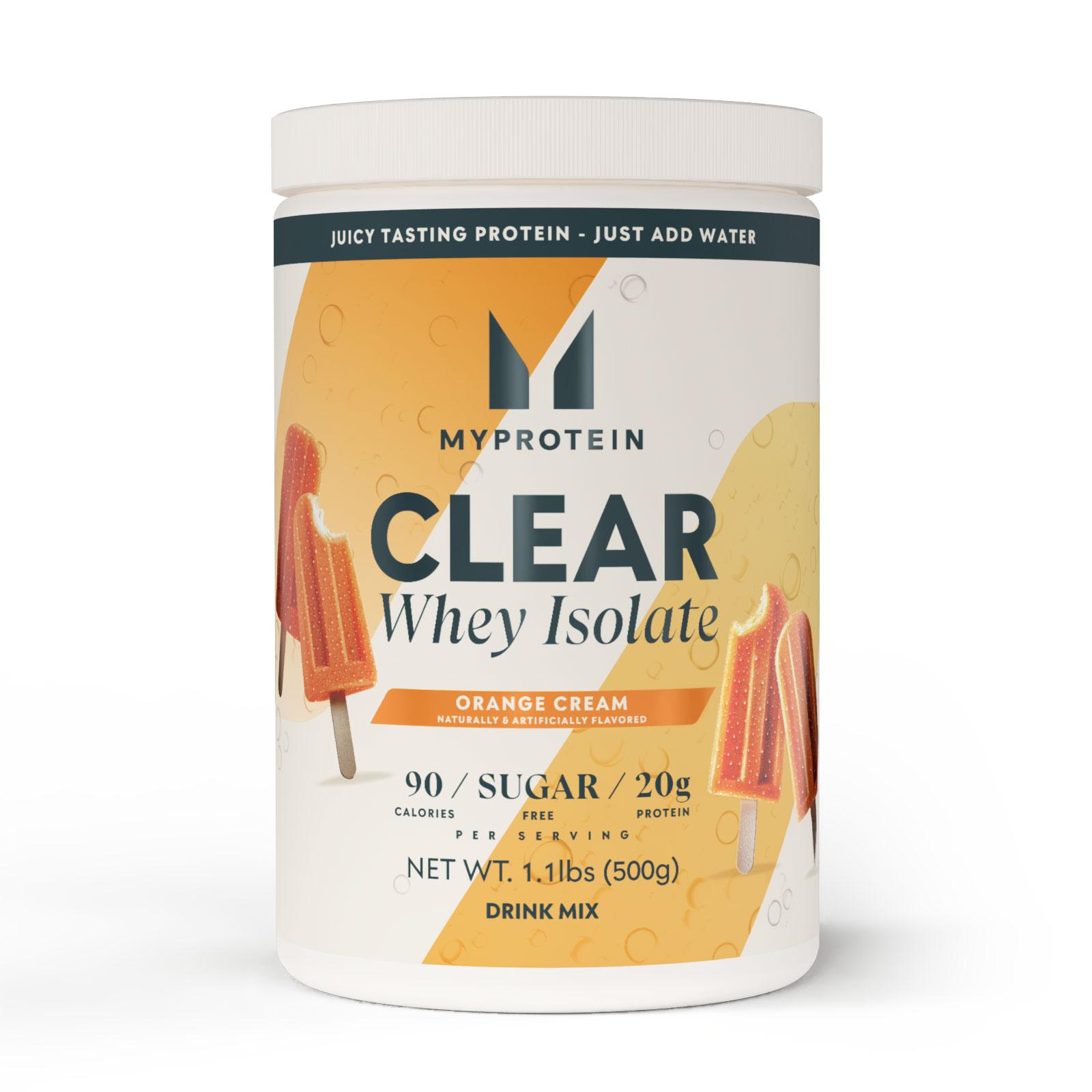 Clear Whey Isolate - 1.1lb - Orange Cream - Product image