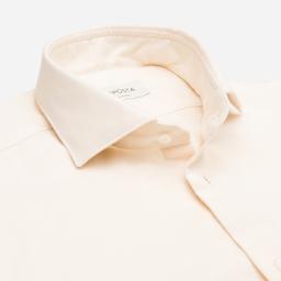 Shirt  solid  white flannel twill double twisted, collar style  updated spread collar with short points - Image 2