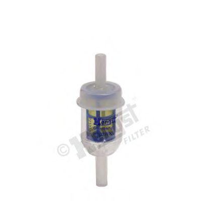 In-Line Fuel Filter H102WK by Hella Hengst - To Suit 5/16 (8mm) Hose - High quality product image showing In-Line Fuel Filter H102WK by Hella Hengst - To Suit 5/16 (8mm) Hose details and features