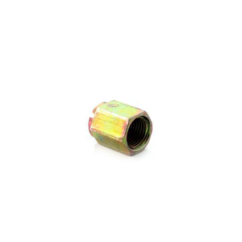 1x Steel Female Brake Pipe Tube Tubing Nut For 3/16 Pipe 10mm x 1mm Thread - The Green Spark Plug Automotive product