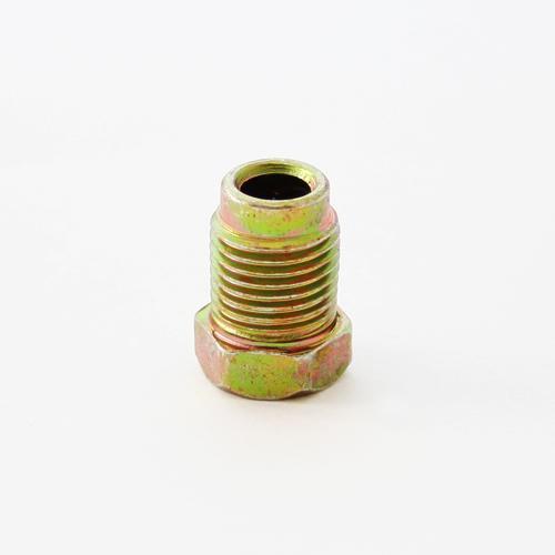 1x Steel Short Male Brake Pipe Tube Tubing Nut For 3/16 Pipe 10mm x 1mm Thread - High quality product image showing 1x Steel Short Male Brake Pipe Tube Tubing Nut For 3/16 Pipe 10mm x 1mm Thread details and features