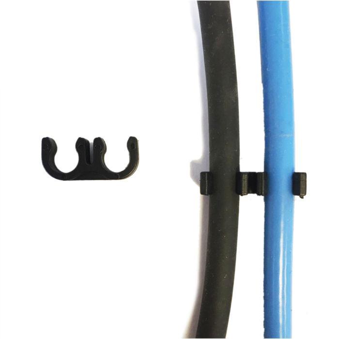 7mm HT Ignition Lead Clamp Set Holder Seperators Spacers 2 Clip Holder - High quality product image showing 7mm HT Ignition Lead Clamp Set Holder Seperators Spacers 2 Clip Holder details and features