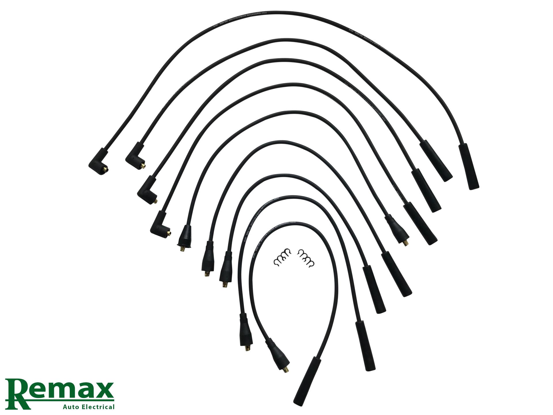 Remax HT Ignition Leads Cable Set Resistive Cable 9 Leads MG MGB GT - High quality product image showing Remax HT Ignition Leads Cable Set Resistive Cable 9 Leads MG MGB GT details and features