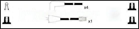 Intermotor Ignition Lead Set 76321 Fits Mini 1 - Product image
