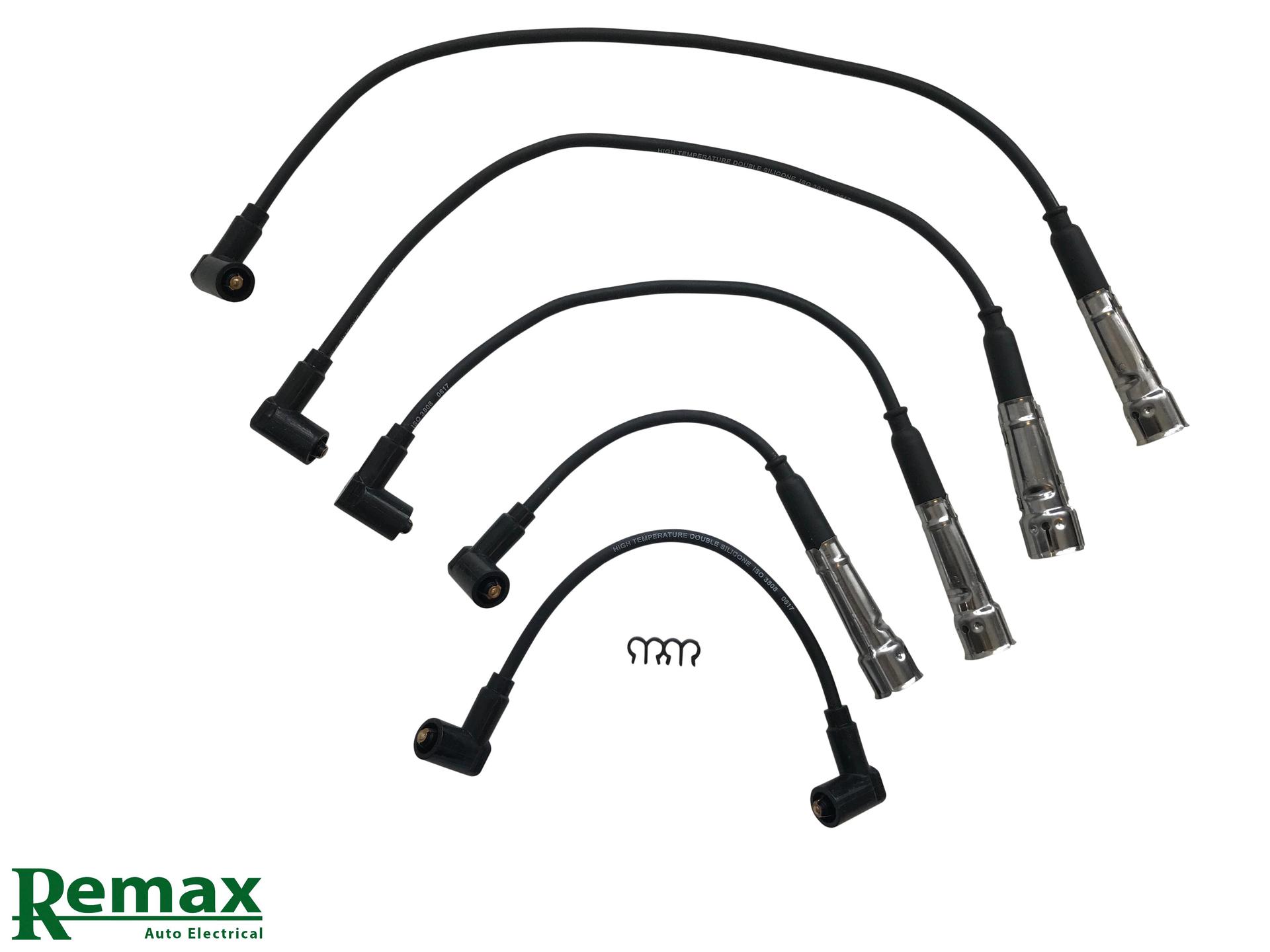 Remax HT Ignition Leads Cable Set Copper Core Cable 5 Leads PORSCHE 924 - High quality product image showing Remax HT Ignition Leads Cable Set Copper Core Cable 5 Leads PORSCHE 924 details and features